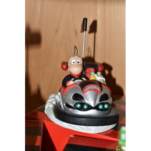 421 - NINE BOXED ROBERT HARROP DESIGNS 'THE BEANO DODGEMS COLLECTION' FIGURES, comprising DO02 Danny & Win... 