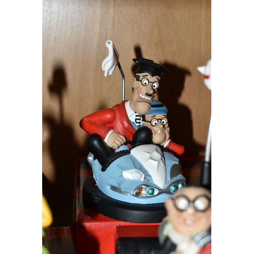 421 - NINE BOXED ROBERT HARROP DESIGNS 'THE BEANO DODGEMS COLLECTION' FIGURES, comprising DO02 Danny & Win... 