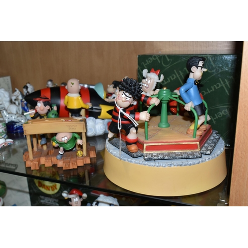 422 - THREE BOXED LIMITED EDITION ROBERT HARROP DESIGNS 'THE BEANO AND DANDY COLLECTION' SCULPTURES, compr... 