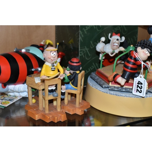 422 - THREE BOXED LIMITED EDITION ROBERT HARROP DESIGNS 'THE BEANO AND DANDY COLLECTION' SCULPTURES, compr... 