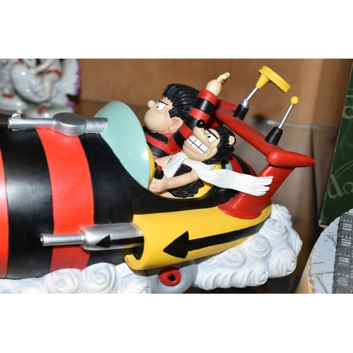 422 - THREE BOXED LIMITED EDITION ROBERT HARROP DESIGNS 'THE BEANO AND DANDY COLLECTION' SCULPTURES, compr... 