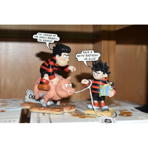 426 - SEVEN BOXED LIMITED EDITION ROBERT HARROP DESIGNS 'THE BEANO AND DANDY BUBBLE & SPEAK' SCULPTURES, c... 