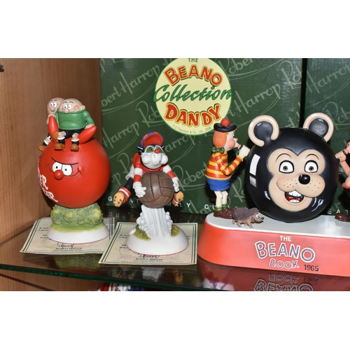 429 - SIX BOXED LIMITED EDITION ROBERT HARROP DESIGNS 'THE BEANO AND DANDY COLLECTION' SCULPTURES, compris... 