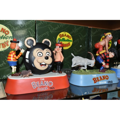 429 - SIX BOXED LIMITED EDITION ROBERT HARROP DESIGNS 'THE BEANO AND DANDY COLLECTION' SCULPTURES, compris... 