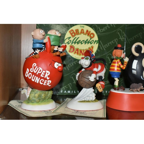 429 - SIX BOXED LIMITED EDITION ROBERT HARROP DESIGNS 'THE BEANO AND DANDY COLLECTION' SCULPTURES, compris... 