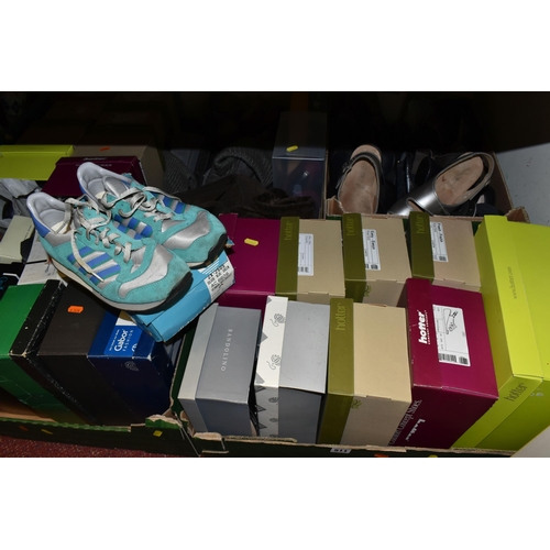 511 - SEVEN BOXES OF LADIES' SHOES, to include over forty pairs of UK size 6 ladies' shoes, many pairs are... 