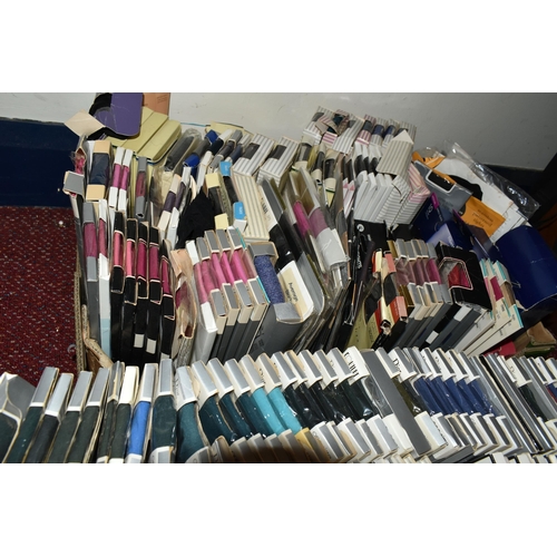 522 - THREE BOXES OF NEW AND UNUSED LADIES STOCKINGS AND PANTY HOSE, to include approximately two hundred ... 