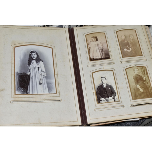 553 - TWO BOXES OF EPHEMERA to include a large collection of early-mid 20th century family photographs and... 