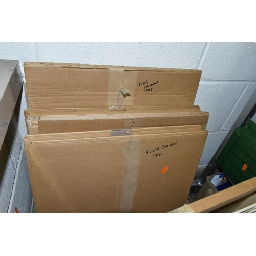 578 - FOURTEEN BOXED PIRELLI CALENDARS, from 1988-2000 with some duplicates (14) (Condition Report: some f... 