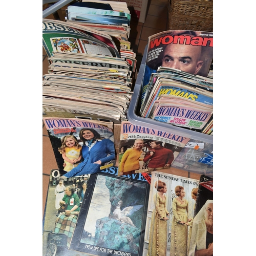 588 - THREE BOXES OF MAGAZINES, mainly from the 1960s to 1980s, with a few earlier issues, titles to inclu... 