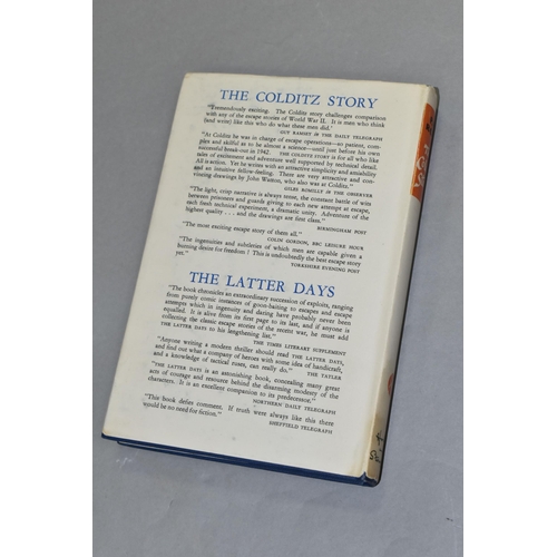 591 - A 1956 COPY OF THE COLDITZ STORY,  signed by the author P.R Reid (1) (Condition report: fair conditi... 