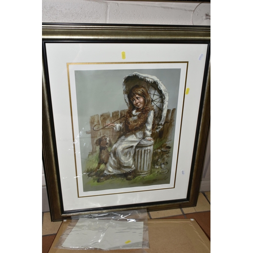 602 - BARRY LEIGHTON-JONES (BRITISH 1932-?) TWO SIGNED LIMITED EDITION GICLEÉ PRINTS, comprising 'Young Gr... 