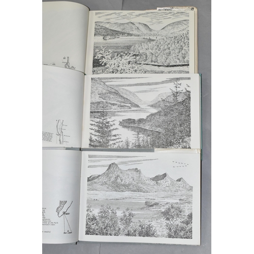 624 - ALFRED WAINWRIGHT, THREE BOOKS - SCOTTISH MOUNTAIN DRAWINGS - THE NORTHERN HIGHLANDS, first edition ... 