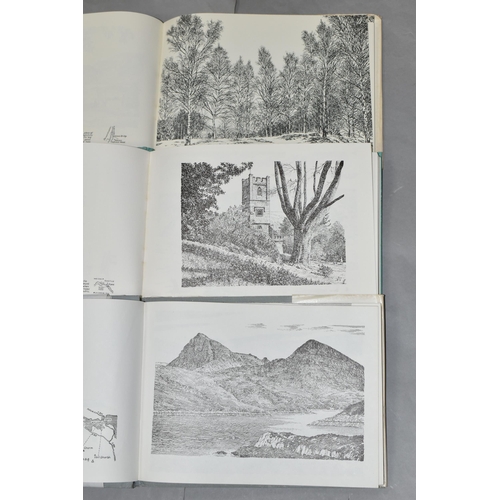 624 - ALFRED WAINWRIGHT, THREE BOOKS - SCOTTISH MOUNTAIN DRAWINGS - THE NORTHERN HIGHLANDS, first edition ... 