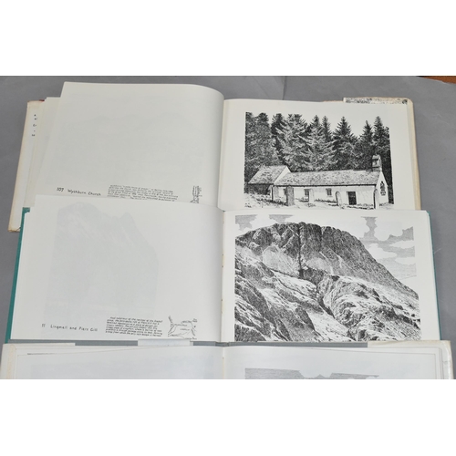 624 - ALFRED WAINWRIGHT, THREE BOOKS - SCOTTISH MOUNTAIN DRAWINGS - THE NORTHERN HIGHLANDS, first edition ... 