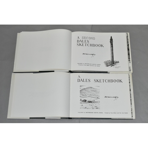 626 - ALFRED WAINWRIGHT - TWO BOOKS, later editions of A dales Sketchbook and A Second Dales Sketchbook, C... 