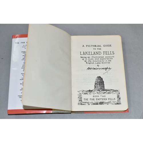 627 - ALFRED WAINWRIGHT BOOK - A PICTORAL GUIDE TO THE LAKELAND FELLS, BOOK TWO, THE FAR EASTERN FELLS, fi... 