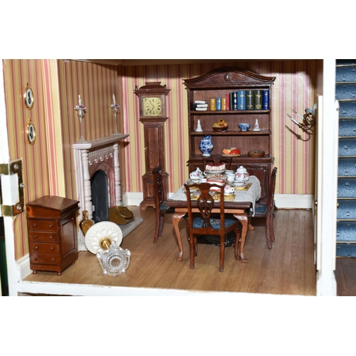 646 - A LARGE WOODEN DOLLS HOUSE, a three storey house, The Ash by The Nottingham Dolls House Company, fro... 