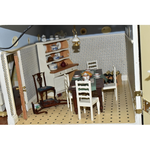 646 - A LARGE WOODEN DOLLS HOUSE, a three storey house, The Ash by The Nottingham Dolls House Company, fro... 