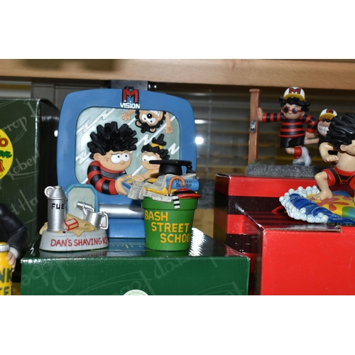 684 - ELEVEN MAINLY BOXED ROBERT HARROP DESIGNS 'THE BEANO AND DANDY COLLECTION' FIGURES, comprising Rober... 