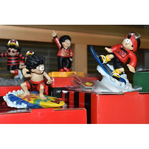 684 - ELEVEN MAINLY BOXED ROBERT HARROP DESIGNS 'THE BEANO AND DANDY COLLECTION' FIGURES, comprising Rober... 