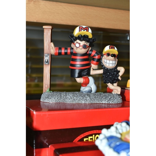 684 - ELEVEN MAINLY BOXED ROBERT HARROP DESIGNS 'THE BEANO AND DANDY COLLECTION' FIGURES, comprising Rober... 