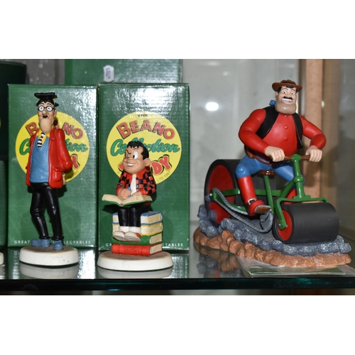 685 - TEN BOXED ROBERT HARROP DESIGNS 'THE BEANO AND DANDY COLLECTION' FIGURES, comprising BDS03 Gnasher F... 