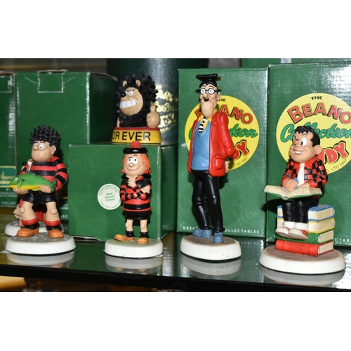 685 - TEN BOXED ROBERT HARROP DESIGNS 'THE BEANO AND DANDY COLLECTION' FIGURES, comprising BDS03 Gnasher F... 