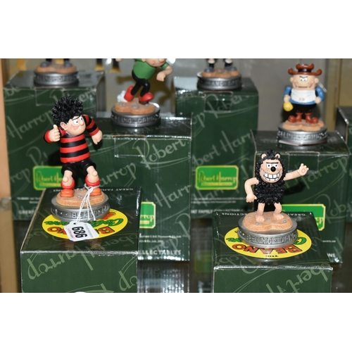 686 - TWELVE BOXED ROBERT HARROP DESIGNS 'CLASSIC BEANO AND DANDY COLLECTION' FIGURES, comprising CBD01 De... 