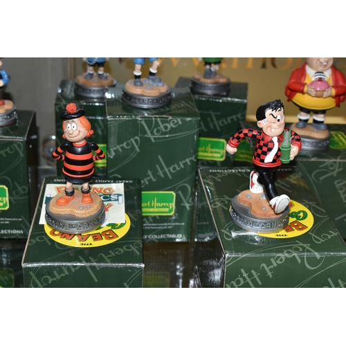 686 - TWELVE BOXED ROBERT HARROP DESIGNS 'CLASSIC BEANO AND DANDY COLLECTION' FIGURES, comprising CBD01 De... 