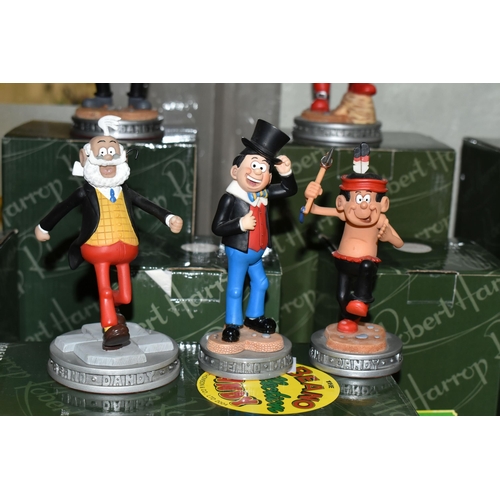 687 - ELEVEN BOXED ROBERT HARROP DESIGNS 'CLASSIC BEANO AND DANDY COLLECTION' FIGURES, comprising CBD013 J... 