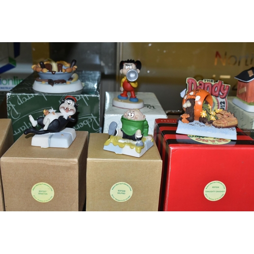 688 - THIRTEEN BOXED ROBERT HARROP DESIGNS 'THE BEANO AND DANDY COLLECTION' COLLECTOR'S CLUB FIGURES, comp... 