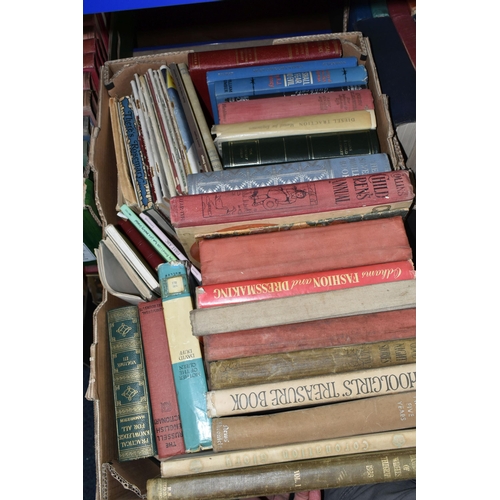 707 - FOUR BOXES OF ANTIQUARIAN BOOKS, approximately eighty to one hundred titles in mainly hardback forma... 