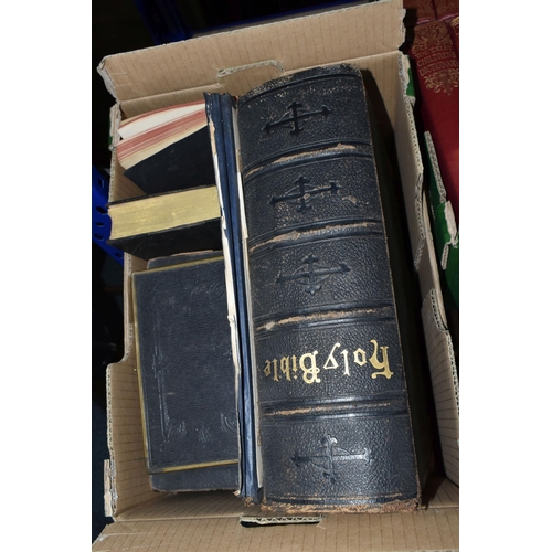 707 - FOUR BOXES OF ANTIQUARIAN BOOKS, approximately eighty to one hundred titles in mainly hardback forma... 