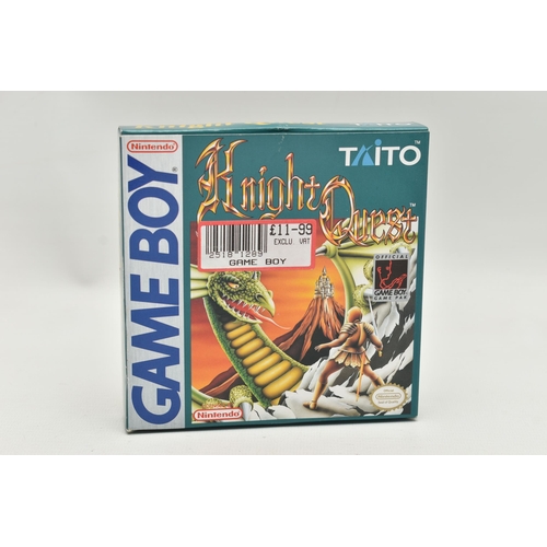 290H - KNIGHT QUEST GAMEBOY COMPLETE IN BOX, rare and desirable Gameboy turn based RPG, box only has minor ... 