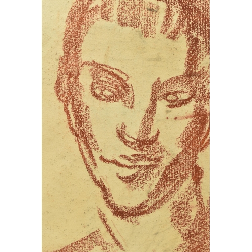 311 - CIRCLE OF HENRI GAUDIER-BRZESKA (1891-1915) A STUDY PORTRAIT OF A HEAD, no visible signature, charco... 