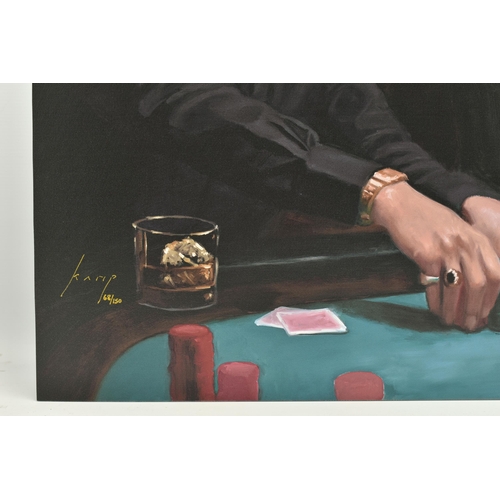 324 - VINCENT KAMP (BRITISH CONTEMPORARY) 'ANTOINE'S LAST MOVE', a signed limited edition print depicting ... 