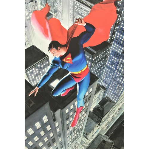 328 - ALEX ROSS FOR DC COMICS (AMERICAN CONTEMPORARY) 'SUPERMAN: TWENTIETH CENTURY' signed limited edition... 