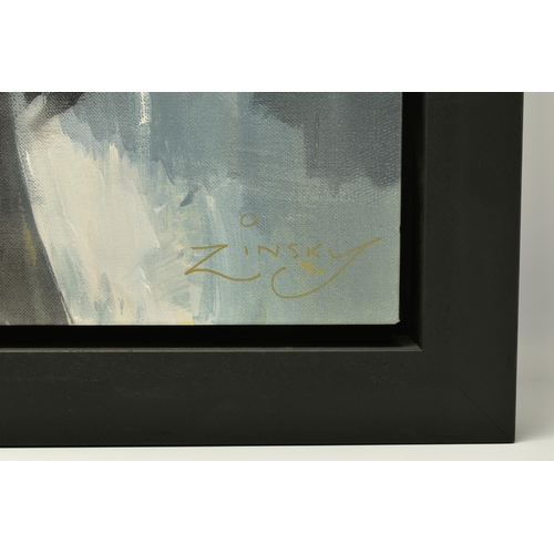 340 - ZINSKY (BRITISH CONTEMPORARY) 'KING OF THE RING', a signed limited edition hand embellished print on... 