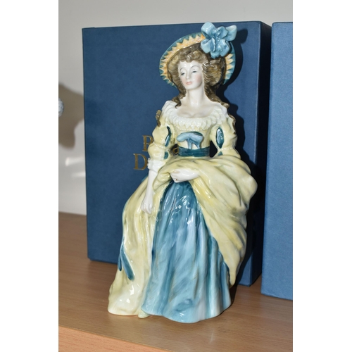 373 - TWO BOXED ROYAL DOULTON 'GAINSBOROUGH LADIES' COLLECTION LIMITED EDITION FIGURINES, comprising 'Soph... 