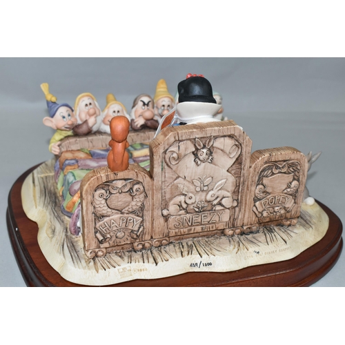 407 - A BOXED BORDER FINE ARTS/SCHMID DISNEY'S 'SNOW WHITE AND THE SEVEN DWARFS' SCULPTURE, limited editio... 