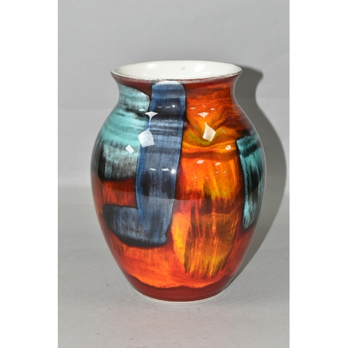 425 - A POOLE POTTERY GEMSTONES VASE, height 21cm (1) (Condition Report: crazing lines visible on the outs... 