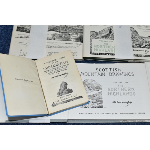 478 - ALFRED WAINWRIGHT BOOKS, later editions of A dales Sketchbook and A Second Dales Sketchbook, Conditi... 