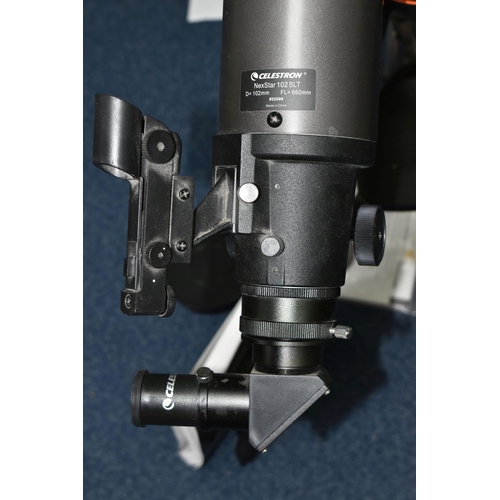 517 - A CELESTON NEXSTAR 102SLT TELESCOPE D=102mm FL=660mm with a Celeston 25 Eyepiece, stand and Digital ... 