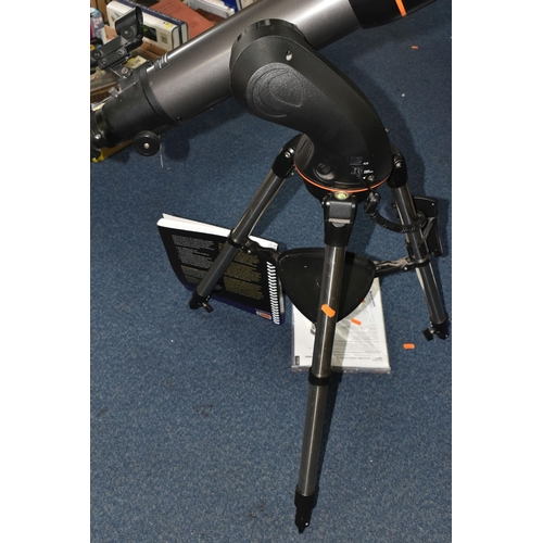 517 - A CELESTON NEXSTAR 102SLT TELESCOPE D=102mm FL=660mm with a Celeston 25 Eyepiece, stand and Digital ... 