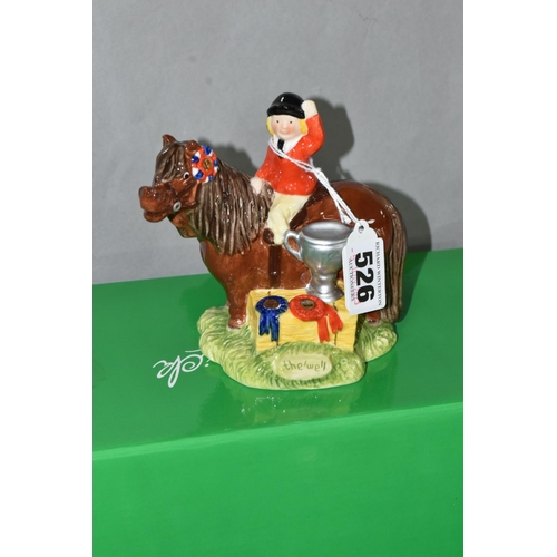 526 - SEVEN BOXED JOHN BESWICK 'THELWELL' COLLECTION FIGURES, comprising Don't Tire Your Pony - Brown JBT6... 