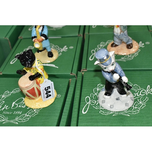 544 - FIFTEEN MAINLY BOXED BESWICK FIGURES, comprising Cats Chorus collection comprising Calypso Kitten CC... 