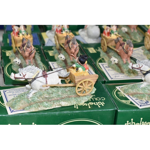 557 - NINETEEN BOXED GRAY'S THELWELL RESIN FIGURINES, comprising eight limited edition of 1250 pieces 'Cha... 