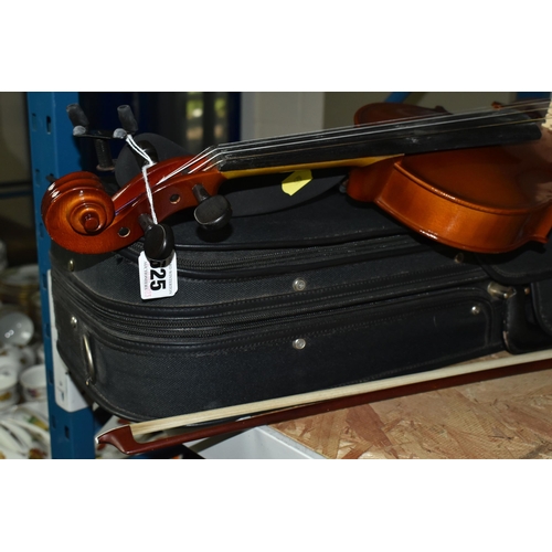 625 - A SELMER ARISTOCRAT VIOLIN, MODEL AR204, approximate length of back 36cm, total length approximately... 