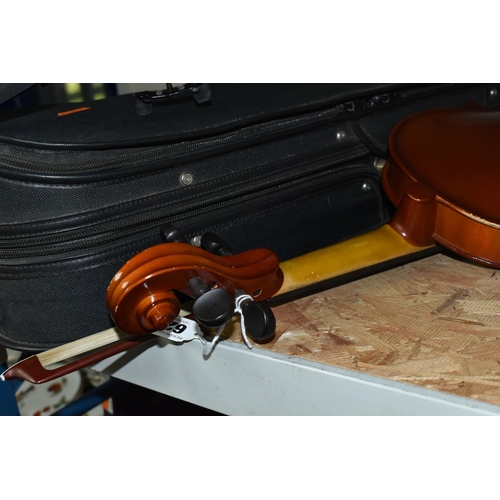 625 - A SELMER ARISTOCRAT VIOLIN, MODEL AR204, approximate length of back 36cm, total length approximately... 